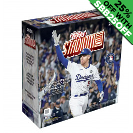 2025 Topps Stadium Club Baseball MEGA (Choose Team - 4-Box Break #1) Baseball